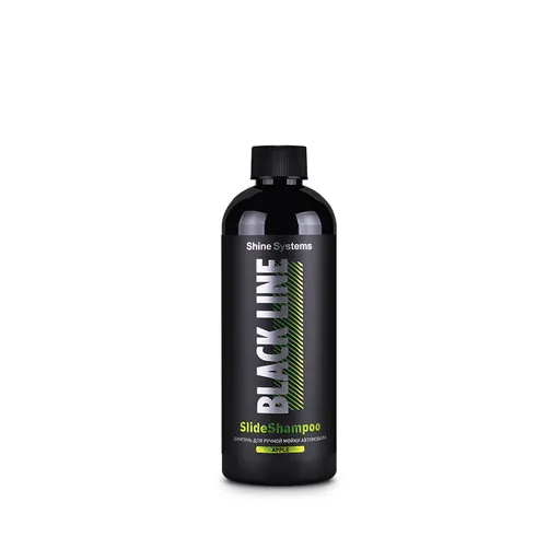 Shine Systems Black Line SlideShampoo Apple - шампунь для ручной мойки автомобиля, 400 мл - 1