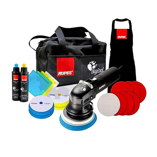 RUPES Полировальная минимашинка с набором для полировки, подошва 125 мм - 1