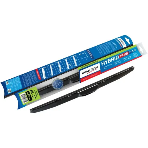 Avantech Щетка стеклоочистителя гибридная на левый руль Hybrid 430 мм ( 17'' ) - 1