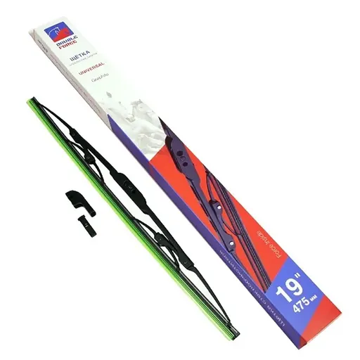 Double Force Щетка стеклоочистителя каркасная, 475 мм ("19") - 1