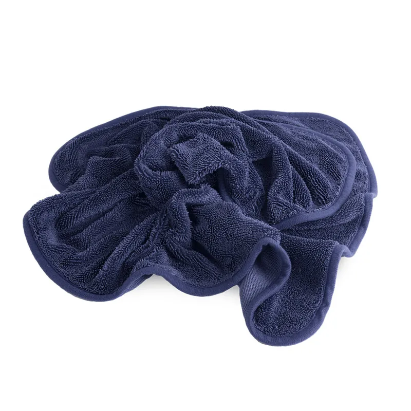 AuTech MAGIC DRY - Микрофибровое полотенце для сушки авто, 50х80 см, пурпурное, 600 гр/м2 - 1