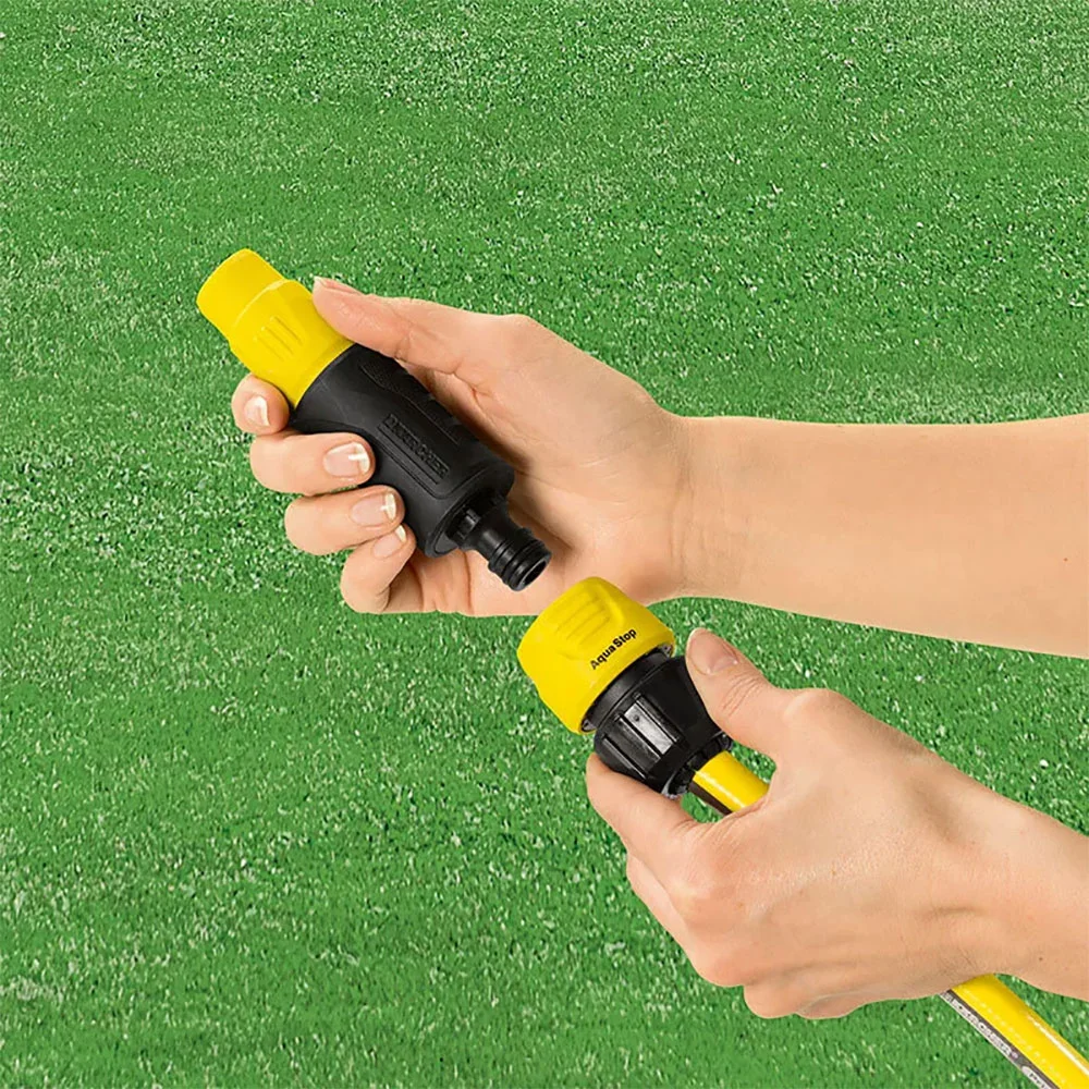 Karcher Универсальный коннектор с аквастопом для шланга 1/2" - 5/8" - 3/4" - 2