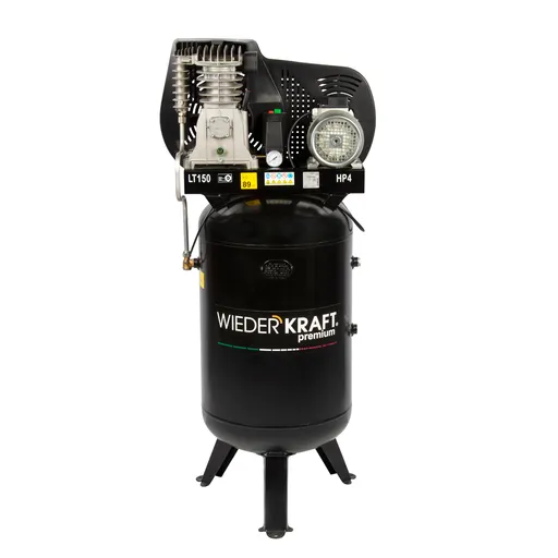 WDK-91554 Компрессор поршневой с ременным приводом 541 л/мин, вертикальный, 3 КВт, 380 В, 150 л - 1