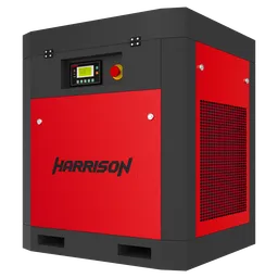 HRS-941101 Винтовой компрессор с ременным приводом Harrison: 1190 л/мин, 8 бар, 7.5 кВт