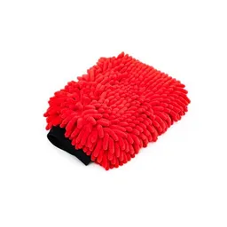 Chemical Russian Chenille Wash Mitt - шенилловая рукавица для мойки, красная