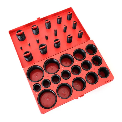 WDK-214042 Набор уплотнительных колец резиновых, черные, 419 шт. - 1