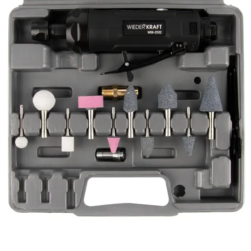 WDK-23122 Прямая пневматическая бормашинка, 13 предметов - 1