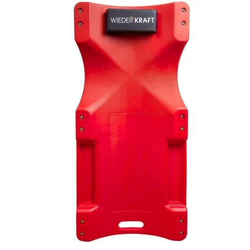 WDK-84068R Лежак ремонтный подкатной, пластиковый, красный - 1