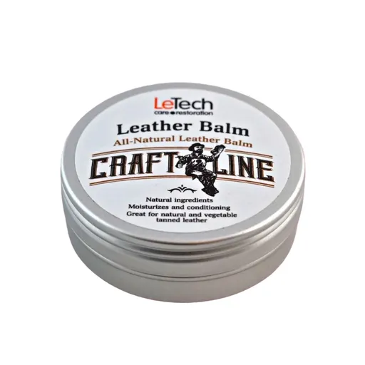 LeTech Leather Balm Rose - Натуральный бальзам для кожи с запахом розы, 60 мл - 1