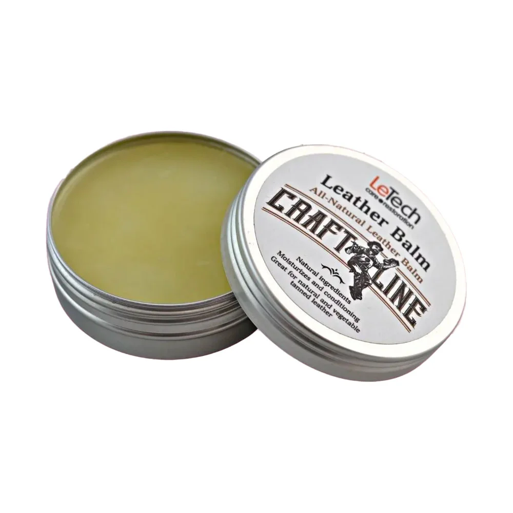 LeTech Leather Balm Rose - Натуральный бальзам для кожи с запахом розы, 60 мл - 2