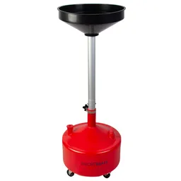 WDK-A30L Маслосборник для слива технических жидкостей с воронкой. Пластиковый бак 30 л