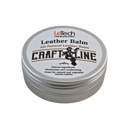 LeTech Leather Balm Jojoba - Натуральный бальзам для кожи с запахом жожоба, 60 мл - 1