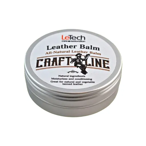 LeTech Leather Balm Birch - Натуральный бальзам для кожи с запахом дегтя, 60 мл - 1