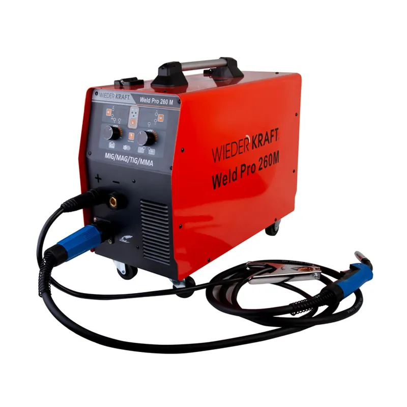 Weld Pro 260M Сварочный аппарат инверторный 260A, 220В, MIG/MAG/MMA/Lift TIG с горелкой 24KD - 1