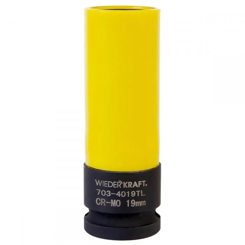 WDK-703-4019L Головка торцевая ударная тонкостенная 1/2", 6 граней, 19 мм - 1