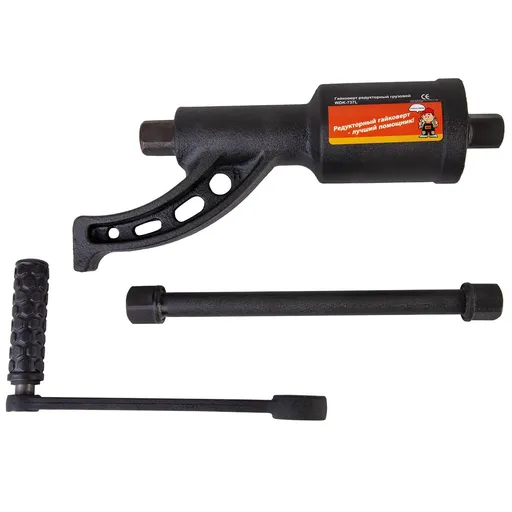 WDK-737L Гайковерт редукторный усиленный, удлиненный, 4800 Нм - 1