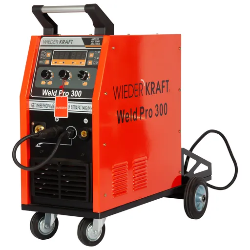 Weld Pro 300 Сварочный аппарат инверторный 300A, 380В, MIG/MAG/MMA/Lift TIG с горелкой 24AK - 1