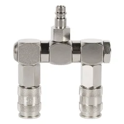 WDK-83RLL Разветвитель пневматический с вращающимися соединениями, вход со штекером, 2 выхода БРС