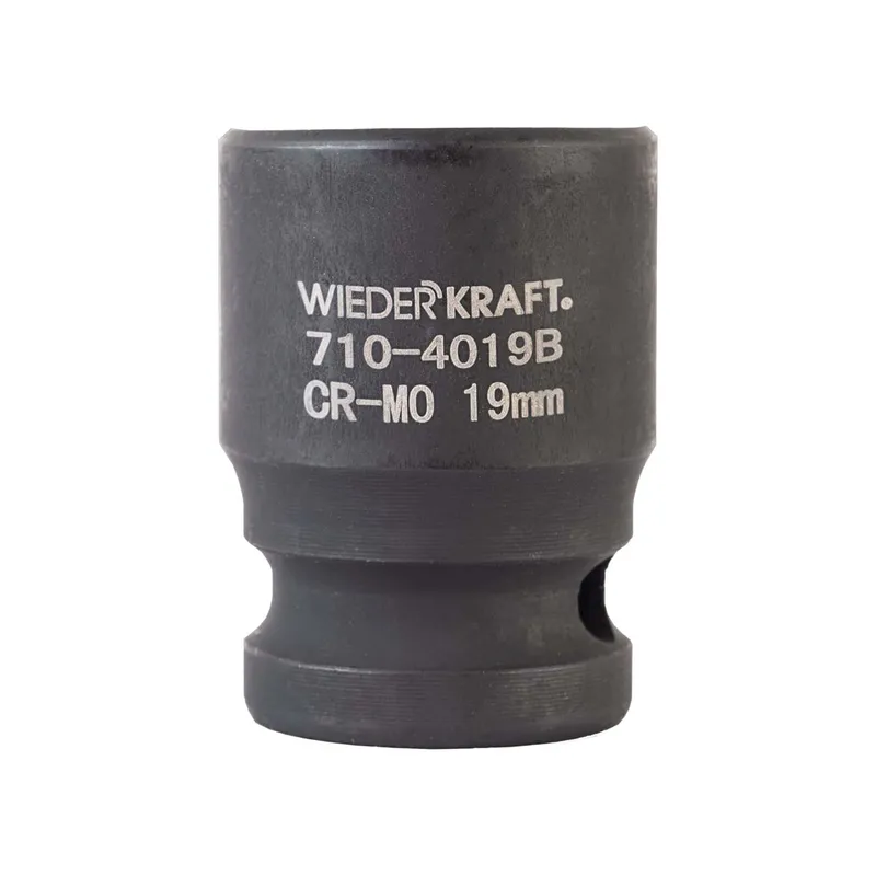 WDK-710-4019 Головка торцевая ударная 1/2", 6 граней, 19 мм - 1