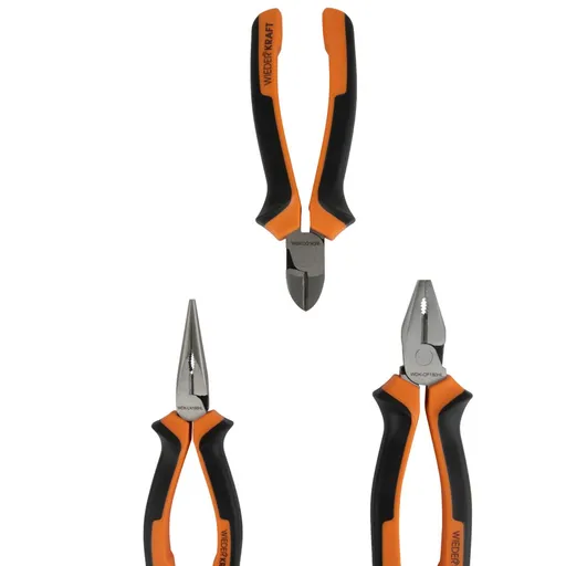 WDK-PHL368 Набор шарнирно-губцевого инструмента, 3 шт - 1