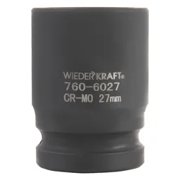 WDK-760-6027 Головка ударная 3/4", 6 граней, 27 мм