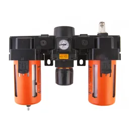 WDK-70240 Блок подготовки воздуха 1/2" с влагоотделителем, лубрикатором, регулятором и манометром