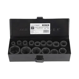 WDK-710B Набор ударных головок 1/2", 10-32 мм, 15 предметов