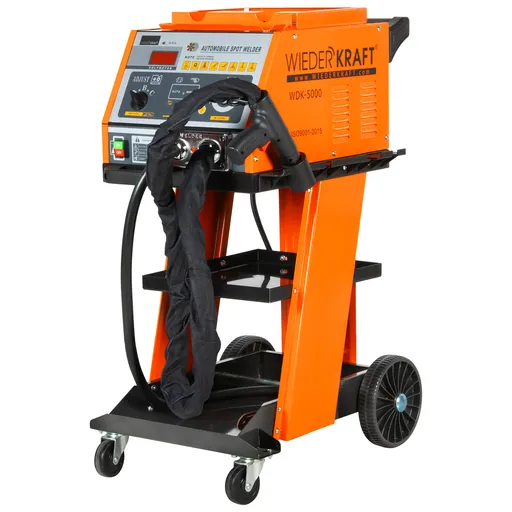 WDK-5000 Многофункциональный споттер на тележке, 220В, 10кВА, 47А, сварочный ток 3800A - 1