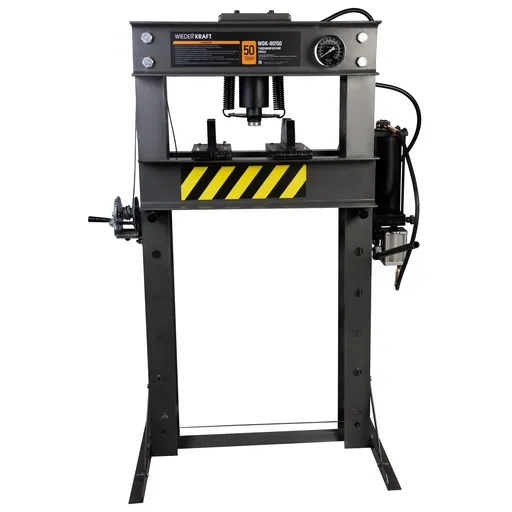 WDK-80150 50T Пресс пневмогидравлический 50т, ход штока 175мм, раб. диапазон 0-890мм - 1