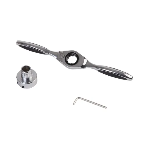 WDK-DH0312 Плашкодержатель с трещоткой, 3 предмета - 1