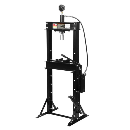 WDK-HP201F Пресс гидравлический напольный с педалью и манометром, 20 т - 1