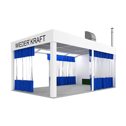 WDK-410M Пост подготовки с диагональным потоком воздуха, с функцией подогрева - 1