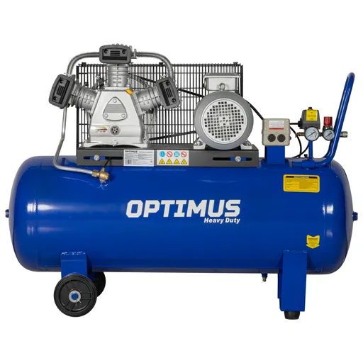 OPT-301558 Компрессор поршневой, 580 л/мин, 3 КВт, 380 В, ресивер 150 л - 1