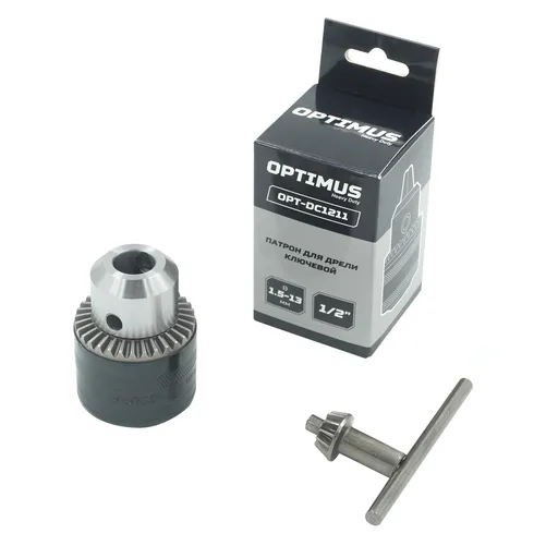 OPT-DC1211 Патрон ключевой 1/2", 1,5-13 мм - 1