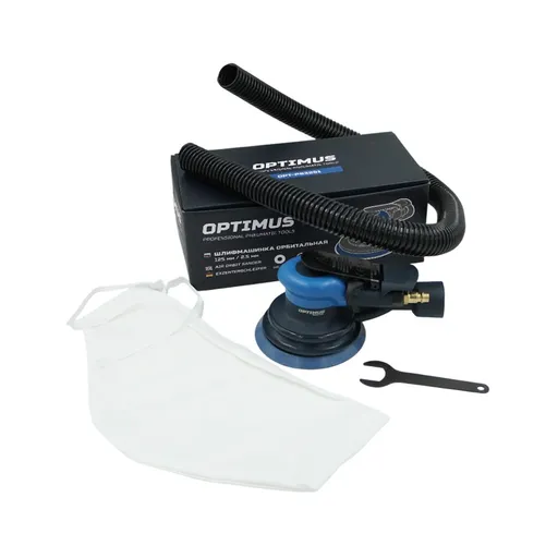 OPT-PS3251 Пневматическая орбитальная шлифовальная машина 125 мм, 2,5 мм - 1