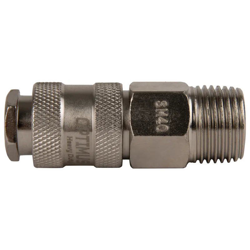 OPTIMUS OPT-740SMA Соединение быстросъемное пневматическое с внешней резьбой 1/2" - 1