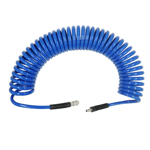 OPT-7912 Шланг пневматический спиральный с БРС, 12 м, 10*14 мм - 1
