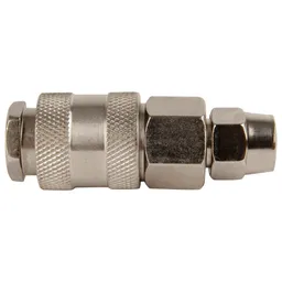 OPT-730SPA Соединение быстросъемное пневматическое с обжимным креплением под шланг 10 мм