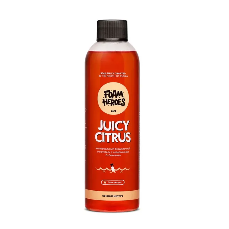 Juicy Citrus - Ph-нейтральный универсальный бесщелочной очиститель с содержанием D-Лимонена для экст - 1