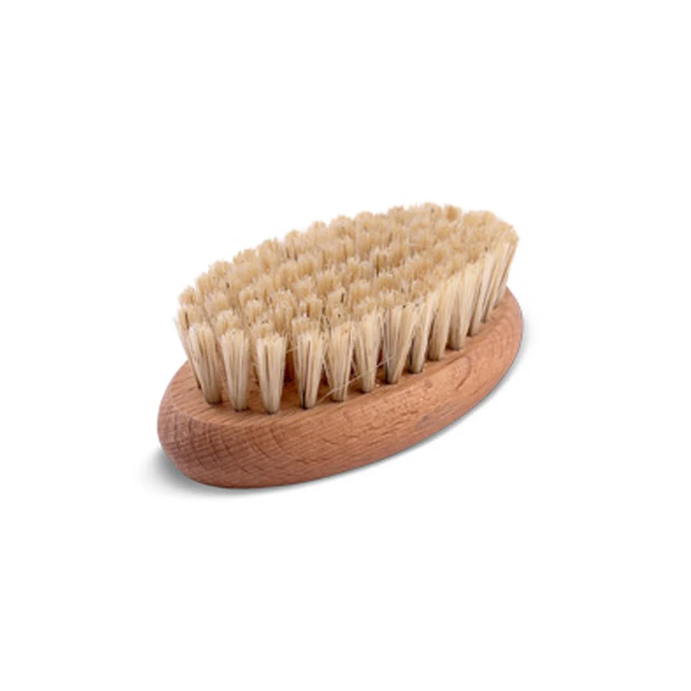 Foam Heroes Natural Boar's Hair Brush - щетка для очистки кожи, 10.2x5.5 см - 2