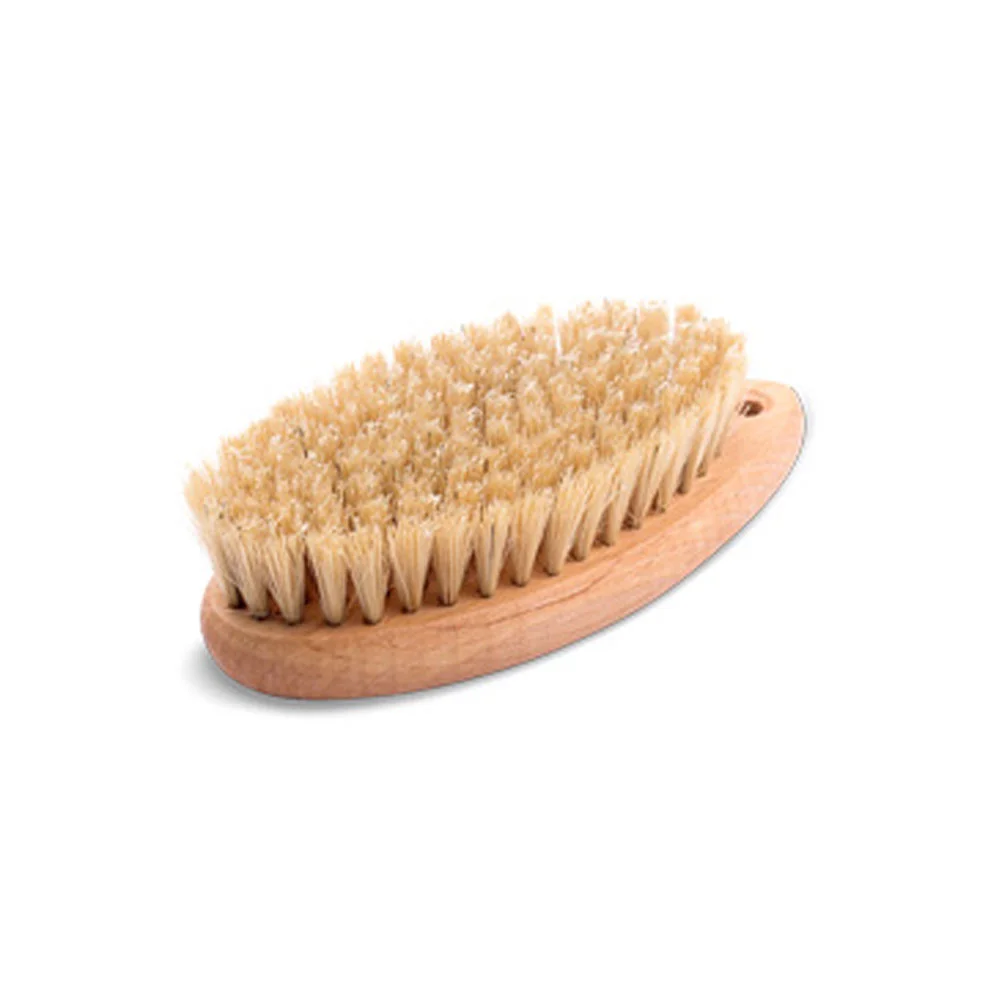 Foam Heroes Natural Boar's Hair Brush щетка для очистки кожи натуральной щетиной, 13.4x5.9 см - 2