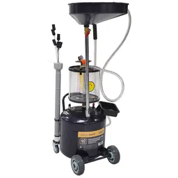 WDK-89283 Установка для слива эксплуатационных жидкостей 40 л, с предкамерой