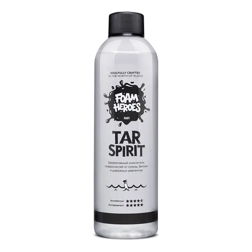 Foam Heroes Tar Spirit - очиститель битума, смолы и дорожного реагента, 500 мл - 1