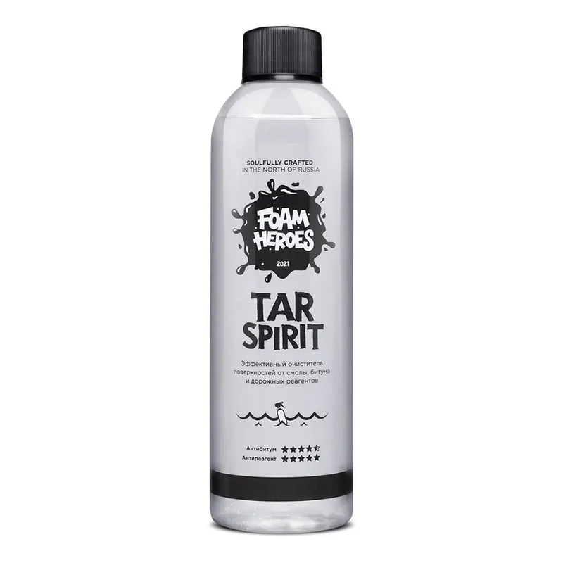 Foam Heroes Tar Spirit - очиститель битума, смолы и дорожного реагента, 500 мл - 1