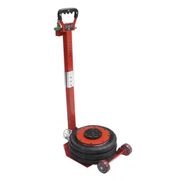 WDK-81813 Домкрат пневматический подкатной 3т, 135-435 мм, с регулировкой угла наклона рукояти