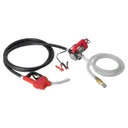 WDK-DYB40HT(24V) Насос перекачки топлива электрический 24В, заправочный раздаточный пистолет, комплект шлангов