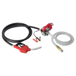 WDK-DYB40HT(24V) Насос перекачки топлива электрический 24В, заправочный раздаточный пистолет, комплект шлангов
