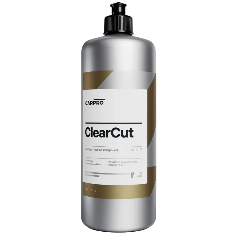 CarPro ClearCUT - Абразивная полировальная паста, 1 л - 1