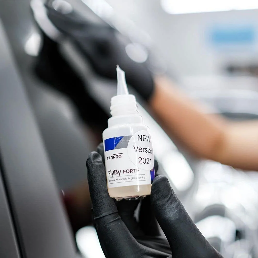 CarPro FlyBy Forte - Защитное покрытие для стекол (антидождь), 15 мл - 2
