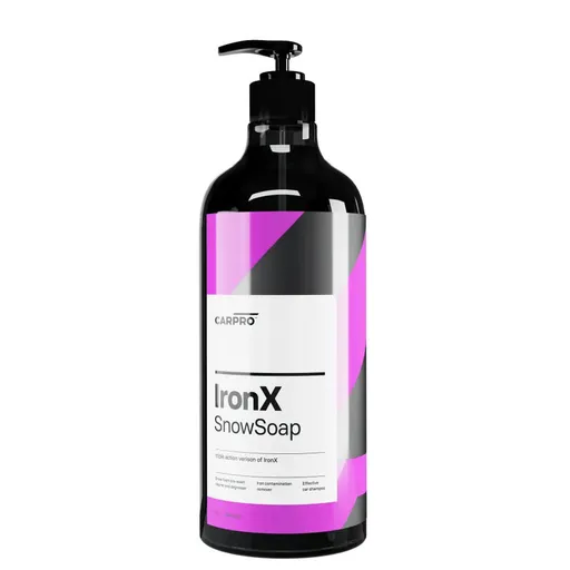 CarPro IronX Snow Soap - Шампунь-очиститель от металлических вкраплений, 1 л - 1